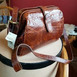 Crocodile Vintage Talbots Purse